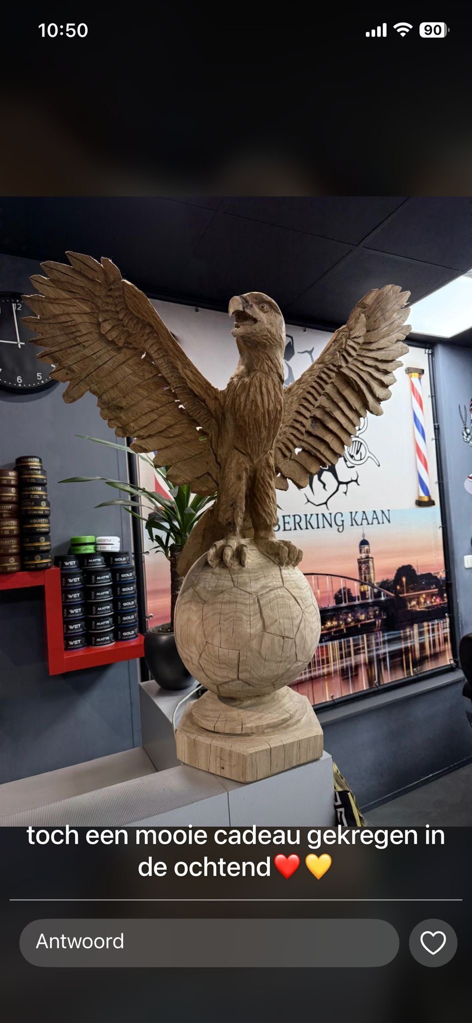 Adelaar voor barbershop