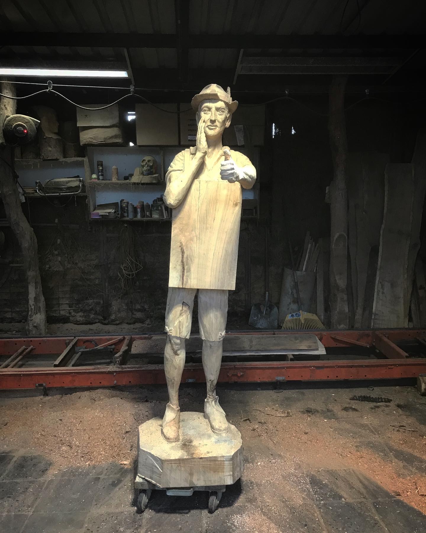 Levensgroot figuur foto 5