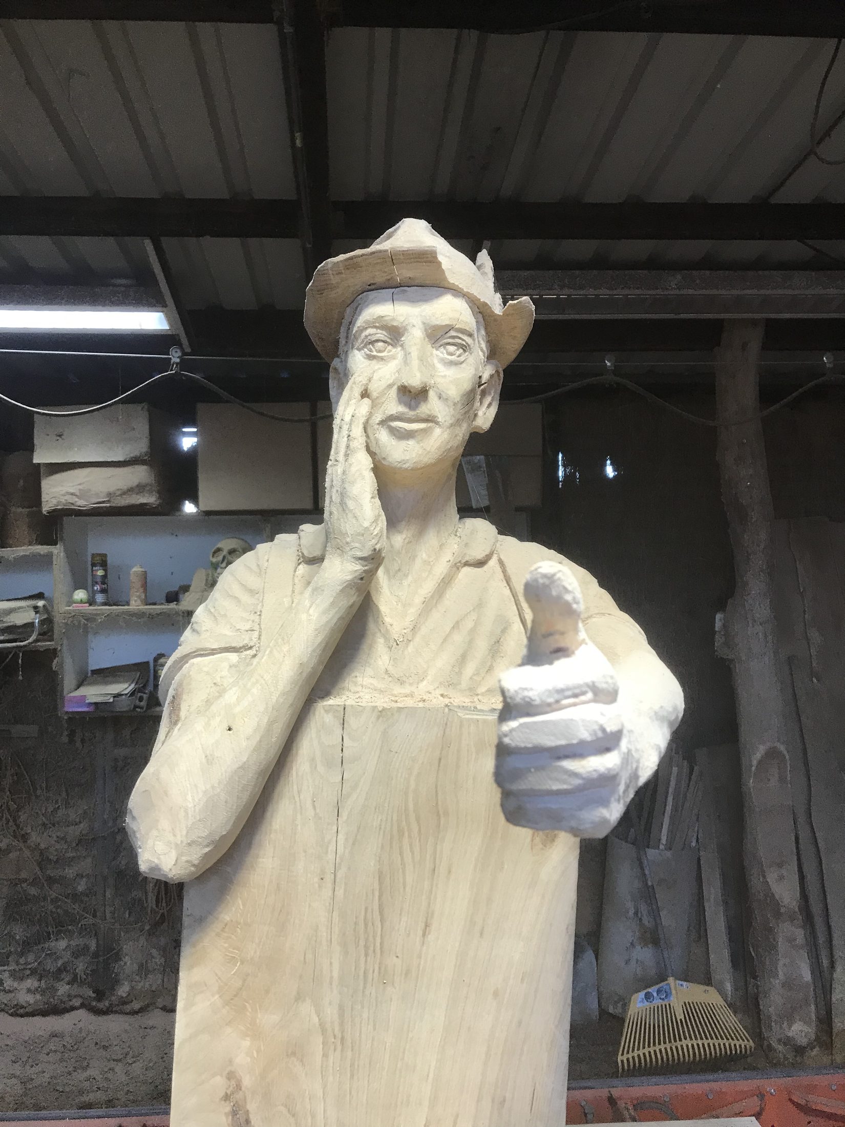 Levensgroot figuur foto 7